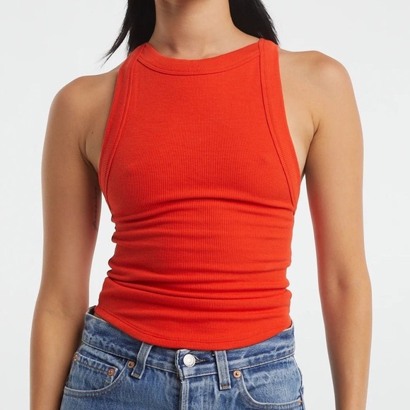 Line by k Ribbed ximeno Tank Top - Picture 2 of 4